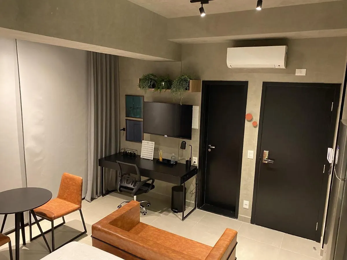 Appartement Cama Queen- Loft Super Moderno Na Vila Olimpia São Paulo