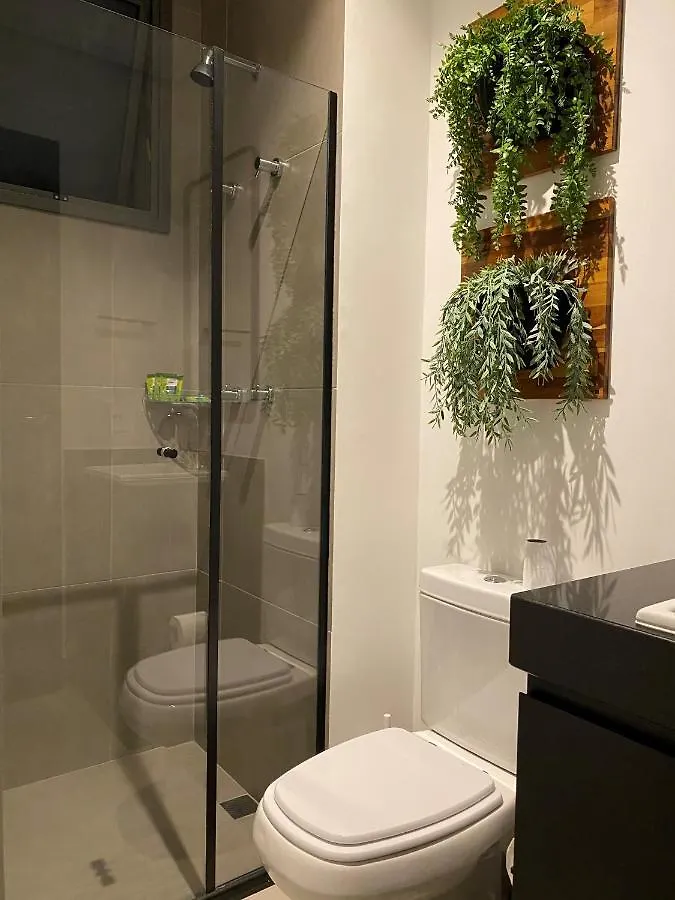 Cama Queen- Loft Super Moderno Na Vila Olimpia São Paulo 0*,