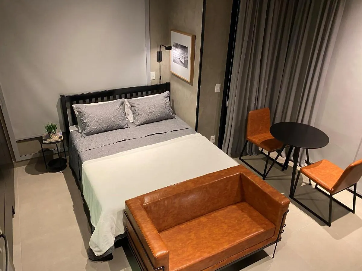 Appartement Cama Queen- Loft Super Moderno Na Vila Olimpia São Paulo Brazilië