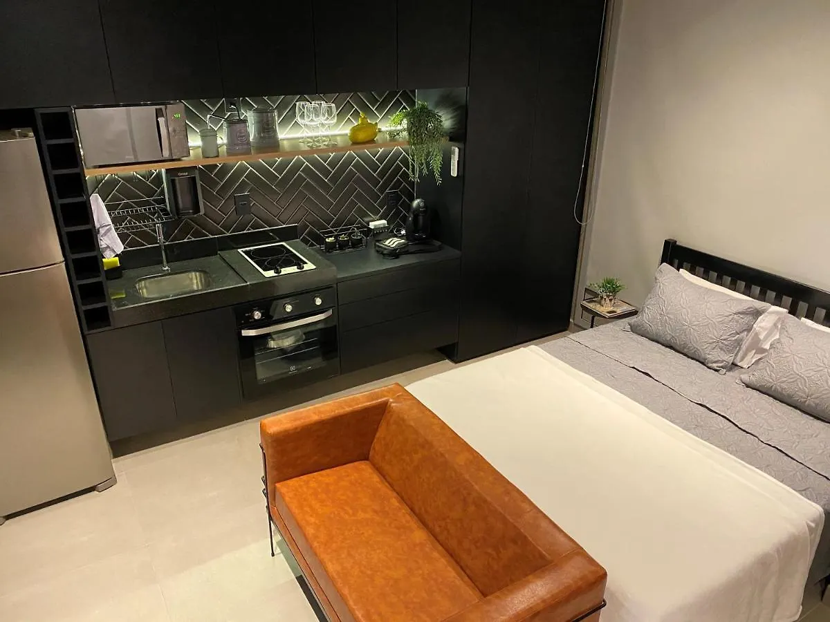 Cama Queen- Loft Super Moderno Na Vila Olimpia São Paulo