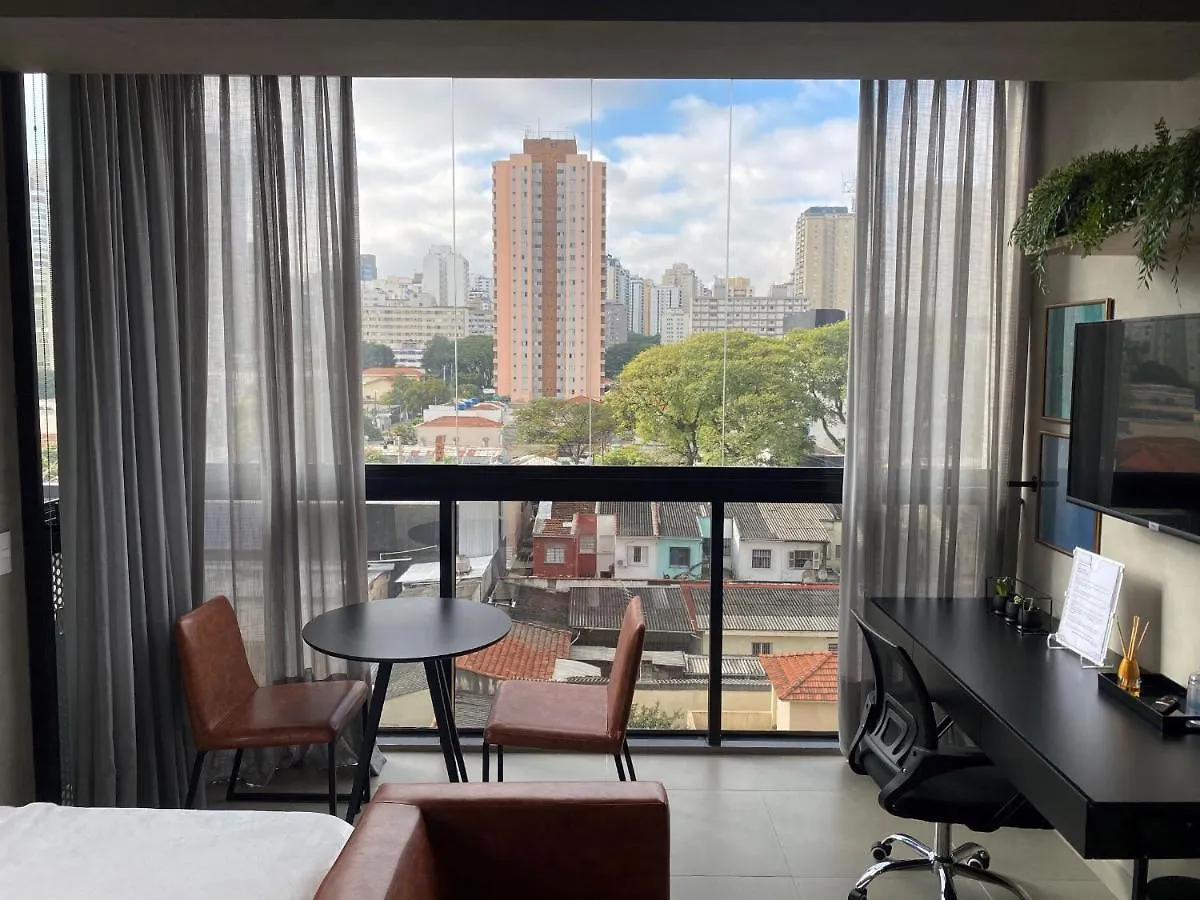 Cama Queen- Loft Super Moderno Na Vila Olimpia São Paulo